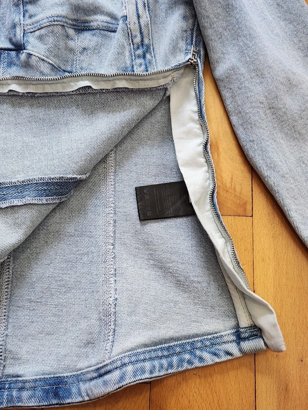 Isabel Marant Vanio Denim Corset Top - FR 36
